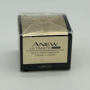 Avon Anew Ultimate Night Multi-Performance Night Cream Travel Size .5 oz. NIB